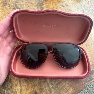 Gucci Women's Brown Sunglasses
